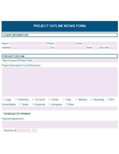 IT Project Intake Form に対する画像結果