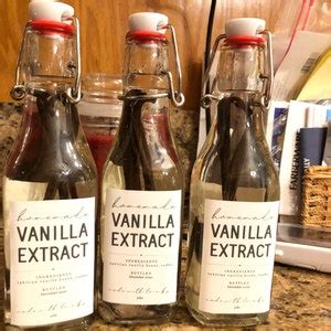 Image result for DIY Customizable Vanilla Extract Labels