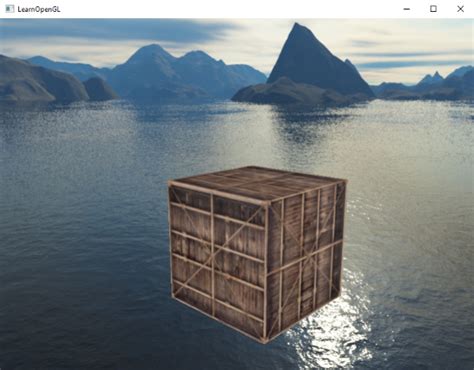 Toradh íomhá ar OpenGL Reflection Map