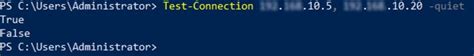 Image result for Test Connection PowerShell