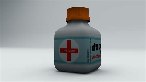3D Medicine Bottle Model - TurboSquid 1318934