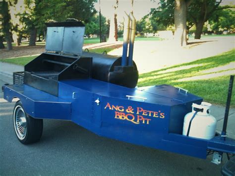 Image result for How to Build Barbecue Smoker Trailer