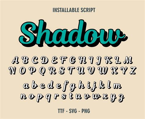 Toradh íomhá ar Shadow Lettering Styles