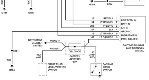 Toradh íomhá ar DRL Module Location for 97 Blazer