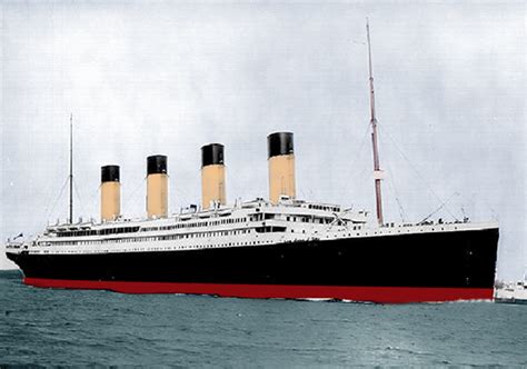 RMS Titanic Colorized に対する画像結果