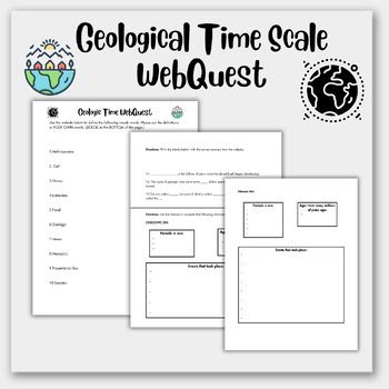 Geologic Time WebQuest Answer Key માટે ઇમેજ પરિણામ