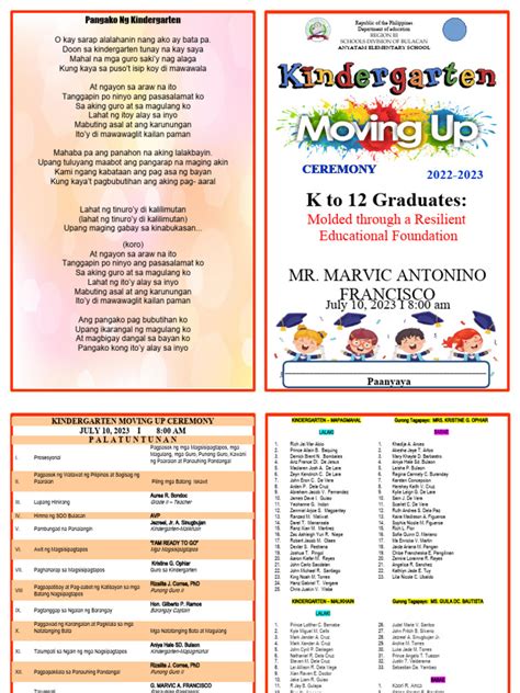 Image result for Kinder Graduation Program