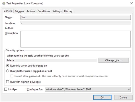 Add PowerShell Script to Task Scheduler కోసం చిత్ర ఫలితం