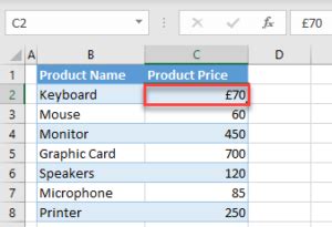 Image result for Format Cells Excel Pound Sign