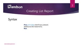 SAS Creating a Report కోసం చిత్ర ఫలితం