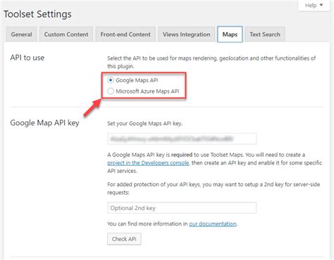 Toradh íomhá ar Google API Key