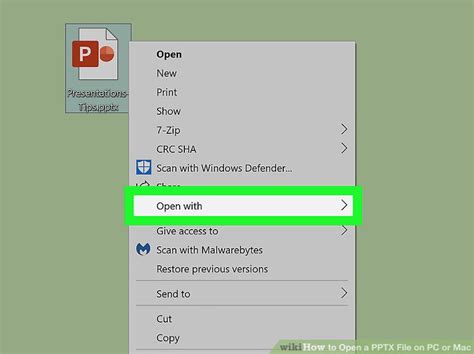Toradh íomhá ar How to Open Pptx File