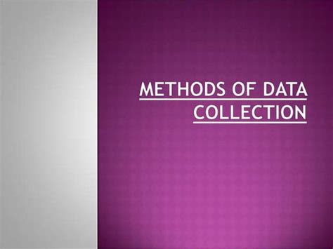 Image result for Data Collection Methods Grade 12