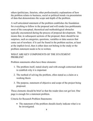 Toradh íomhá ar Introduction and Statement of the Problem Research Examples