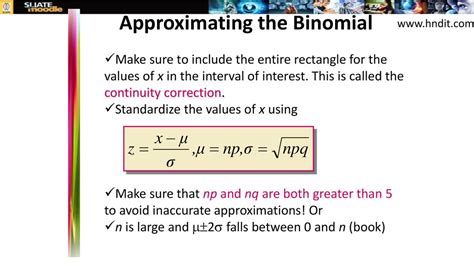 Image result for Formula for Variance in Binomial to Normal Approximation