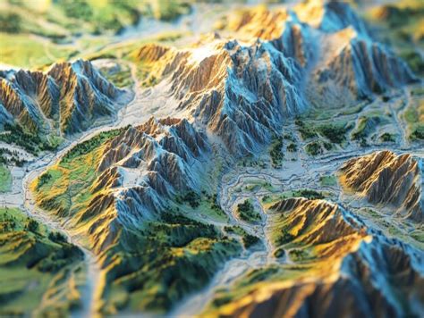 Image result for 3D Physical Model Topography