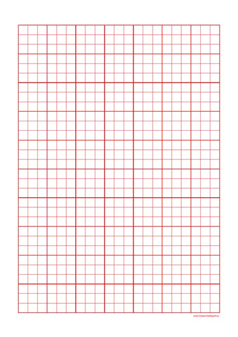 Image result for Graph Paper Printable Red