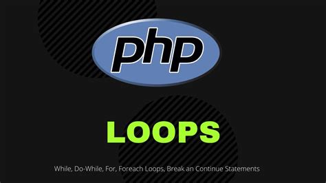 Image result for How to Use PHP Loops