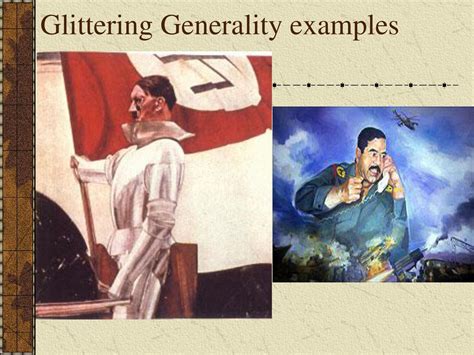 Image result for Glittering Generalization Examples