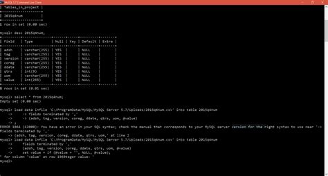 Toradh íomhá ar SSIS Package Error Messages When Importing CSV into SQL Table