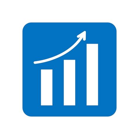 Image result for Increasing Graph Blue Icon