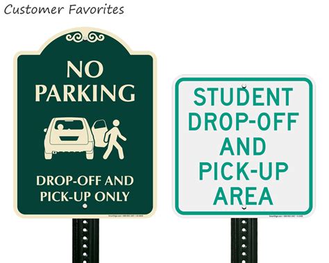 Image result for Employee Drop Off Sign