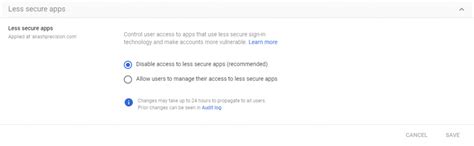 Image result for Enable Less Secure Apps Google