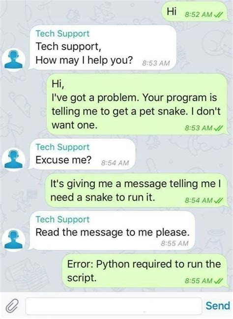 Résultat d’images pour We Want You for Python Meme