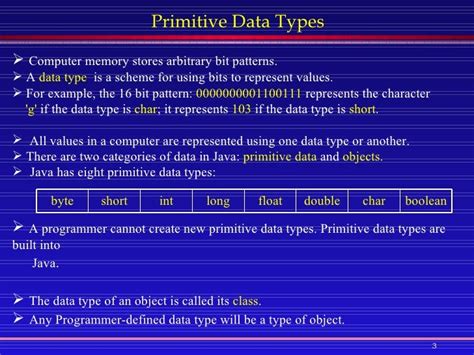 Image result for Primitive Data Types Value