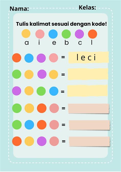 Image result for Contoh Worksheet Coding