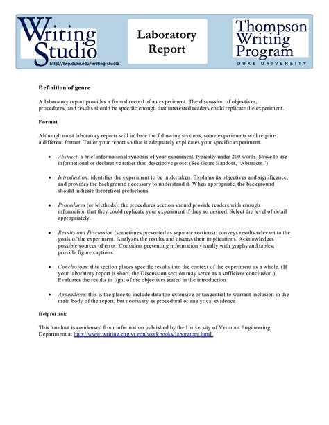 Image result for Laboratory Analysis Report Example