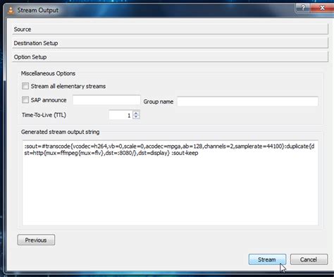 Image result for VLC NetworkStream