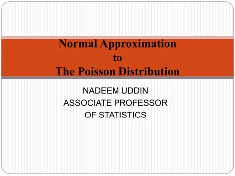 Toradh íomhá ar Poisson Distribution Approximation to Normal