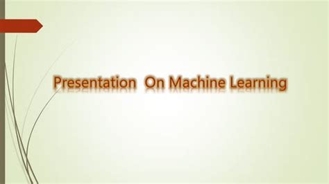 Image result for Machine Learning Notes PPT