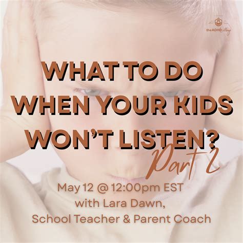 Image result for Kids Won't Listen