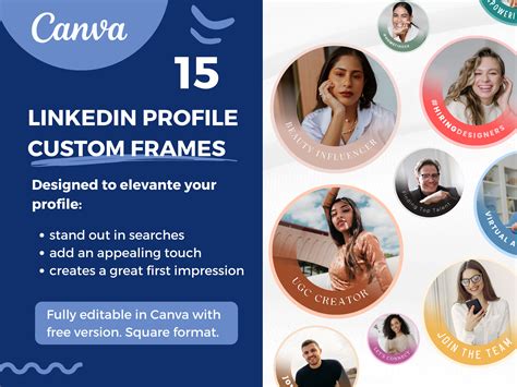 User Profile Frame Template に対する画像結果