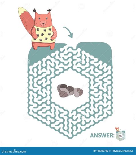 Image result for Squirrel Maze