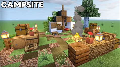 Image result for Camping Sites Tutorial Minecraft
