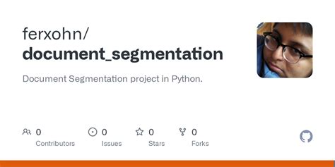 Document Segmentation Python に対する画像結果