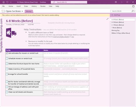 OneNote Note Taking Template に対する画像結果