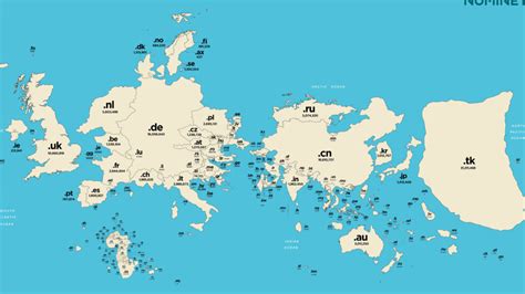 Image result for Internet Domain World Map