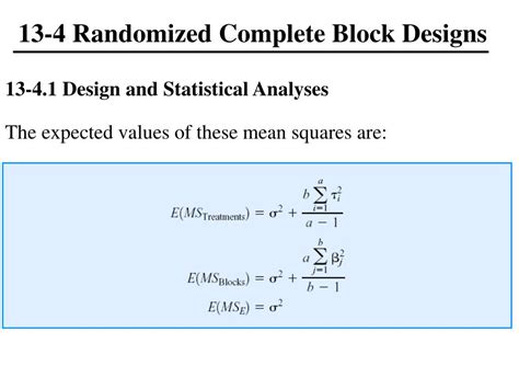 Image result for Statistical Model for Randomized Complete Block Design