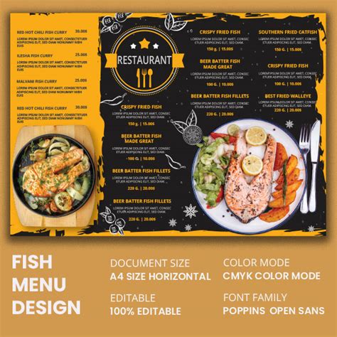 Image result for Menu Card Website Design