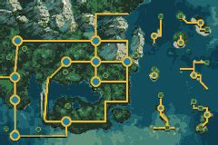 Image result for Gameboy Color Pokemon Red World Map