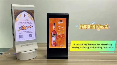 Image result for Table Top Digital Menu