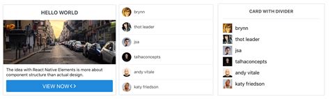 Image result for Card UI React