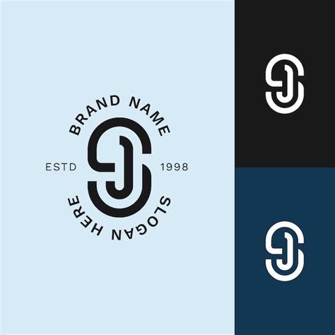 Image result for JS Monogram Logo Design