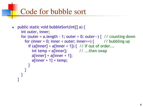 Image result for Simple Bubble Sort Picture