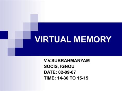 Image result for Virtual Memory Animated