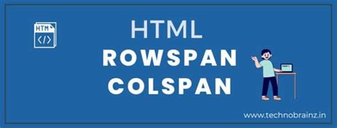 Image result for Javatpoint HTML Rowspan Colspan